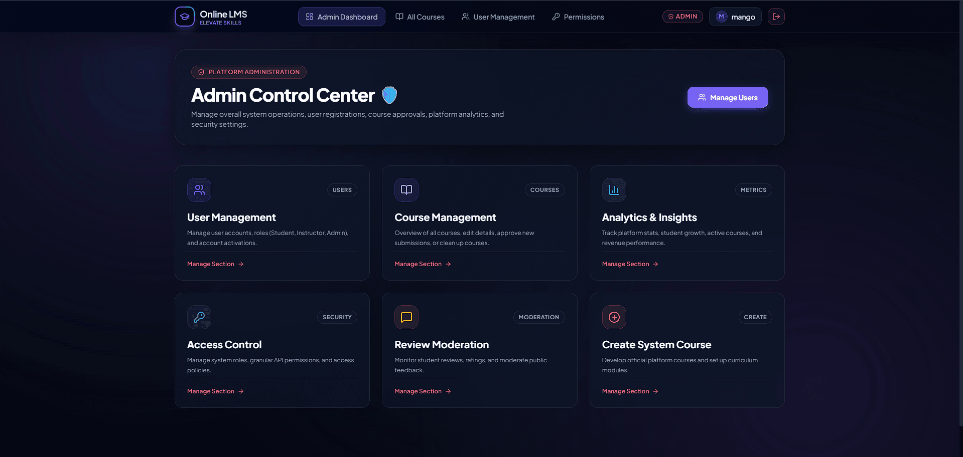 Platform Administration Overview